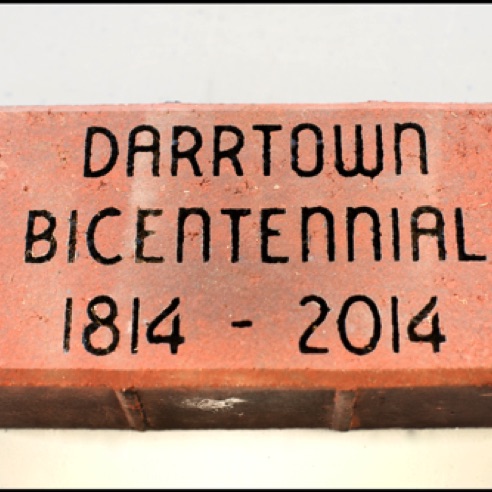 Commemorative pavers were sold 
during the Bicentennial